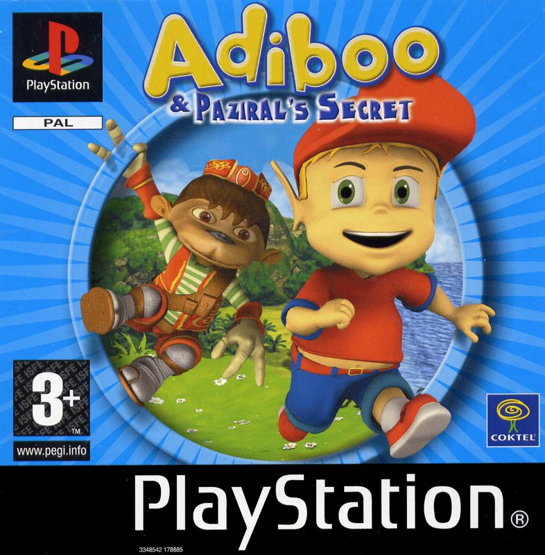 Adiboo & Paziral's Secret box art for Playstation